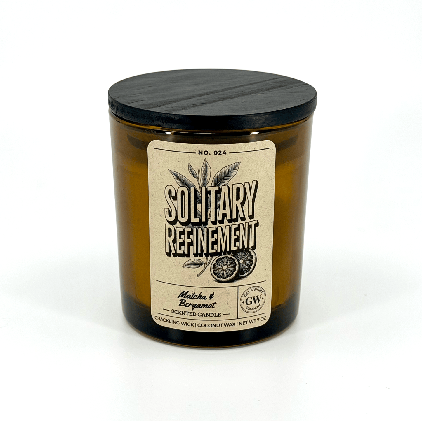 Solitary Refinement — Matcha & Bergamot Candle