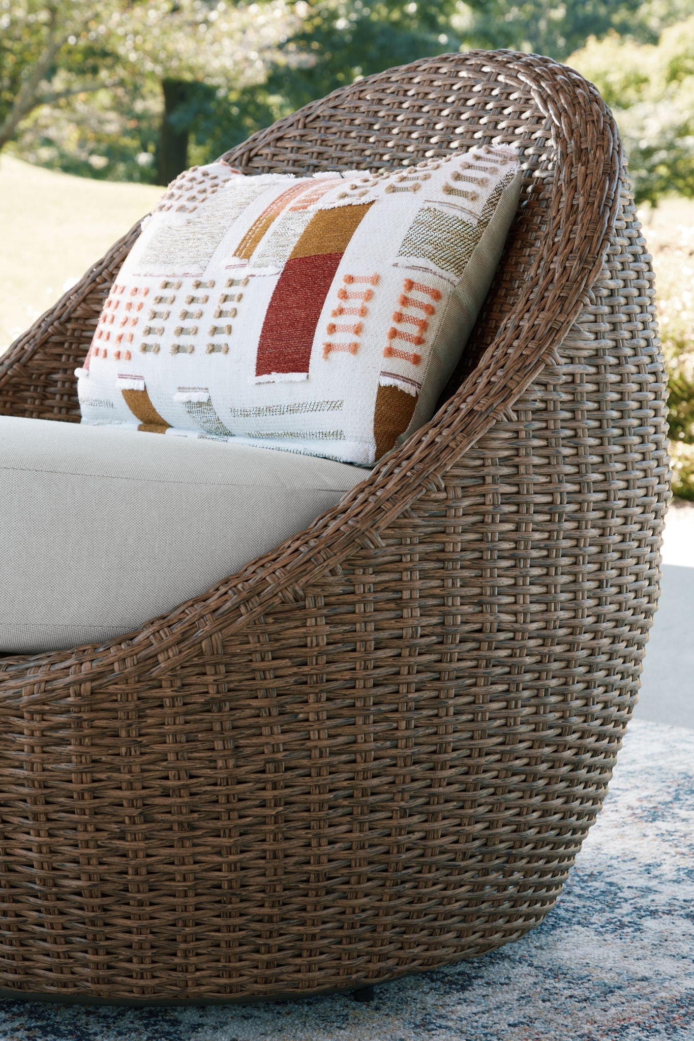 Double Point - Loveseat, Swivel Chairs Set (Set of 3) - Beige