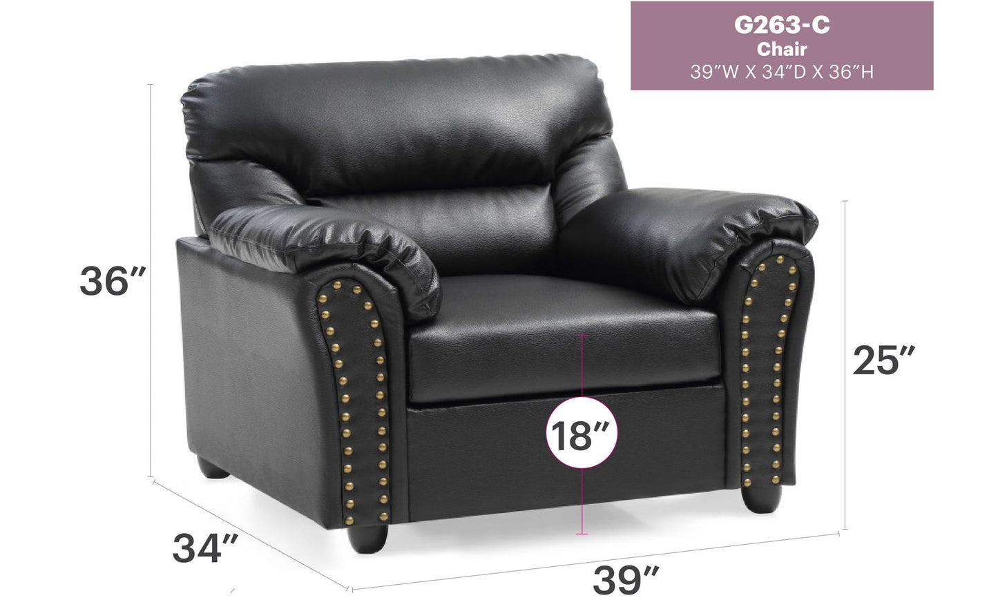 Olney - Chair - Black