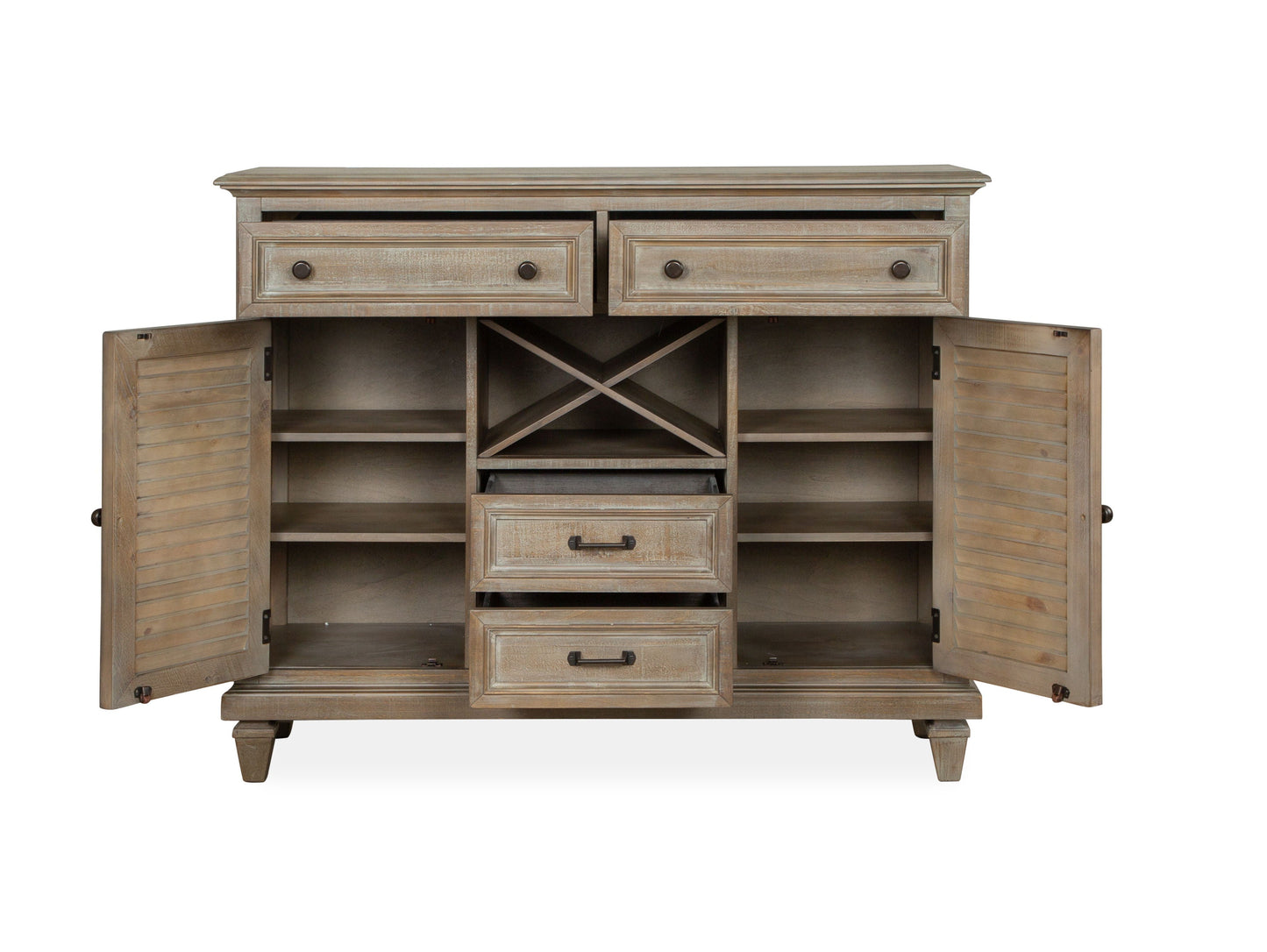 Lancaster - Server - Dovetail Gray