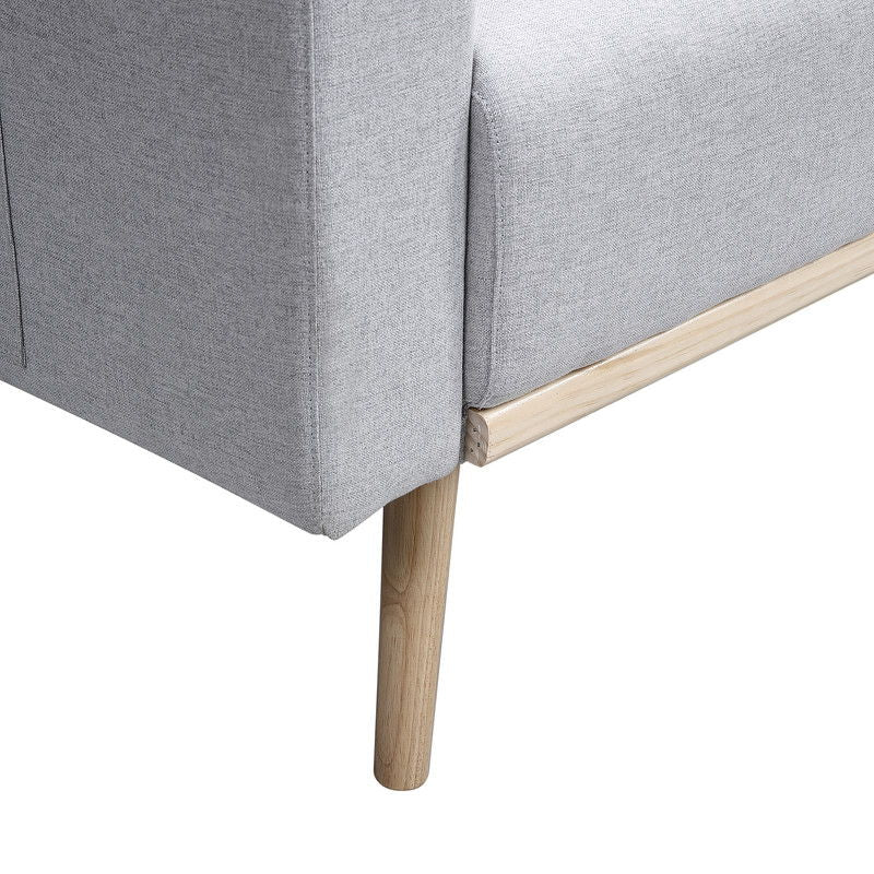 Easton - Fabric Sofa With USB Charging Ports Pockets And Pillows