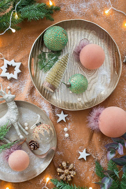Christmas Ball Ornaments, Glass Decorative Hanging Ball Christmas Tree Ornaments For Holiday Party Decorations