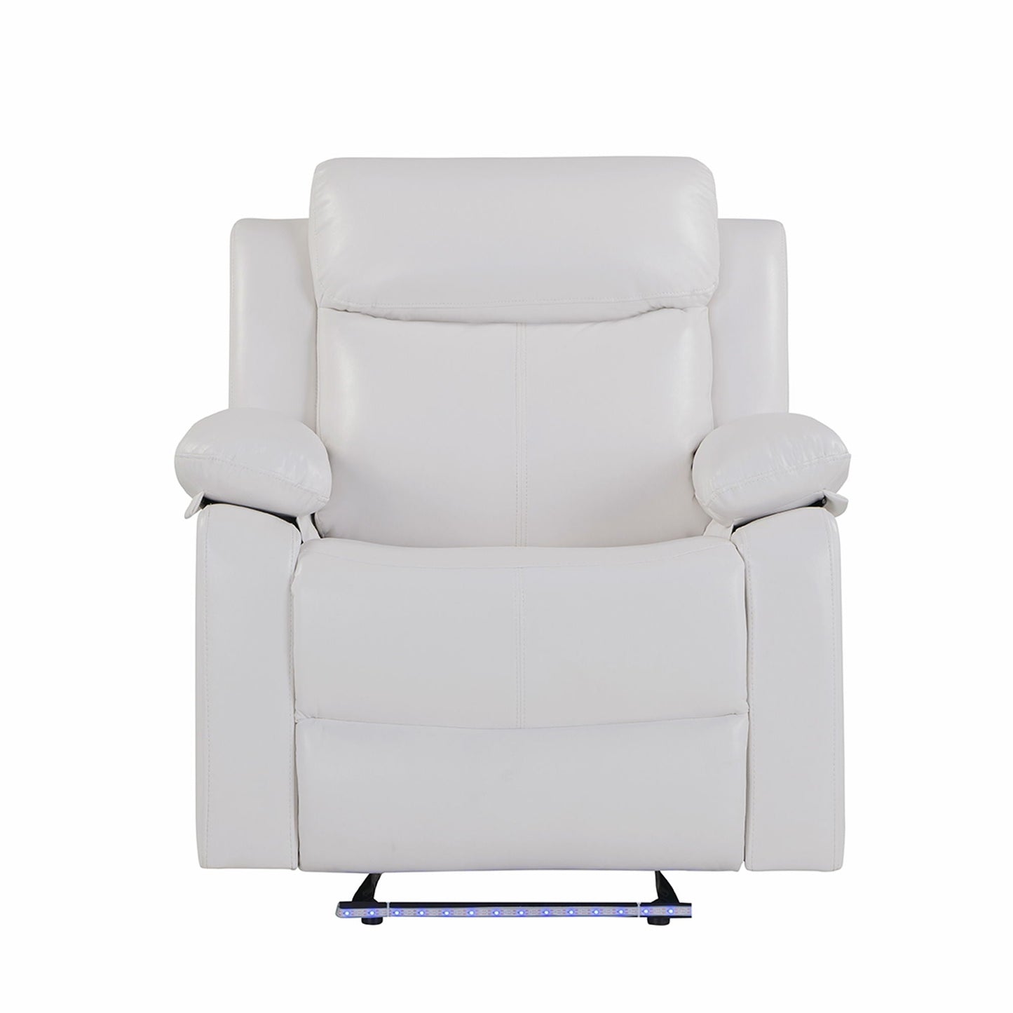 Blanche - Reclining Set With LED Lights, Speaker