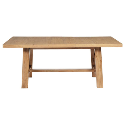 Middleton 6-piece Extension Leaf Dining Set Brown and Beige