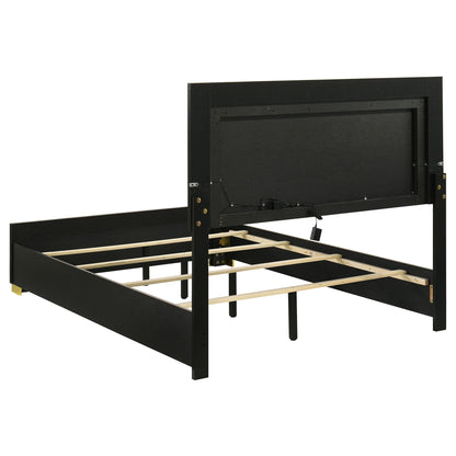 Marceline 5-piece Full Bedroom Set Black