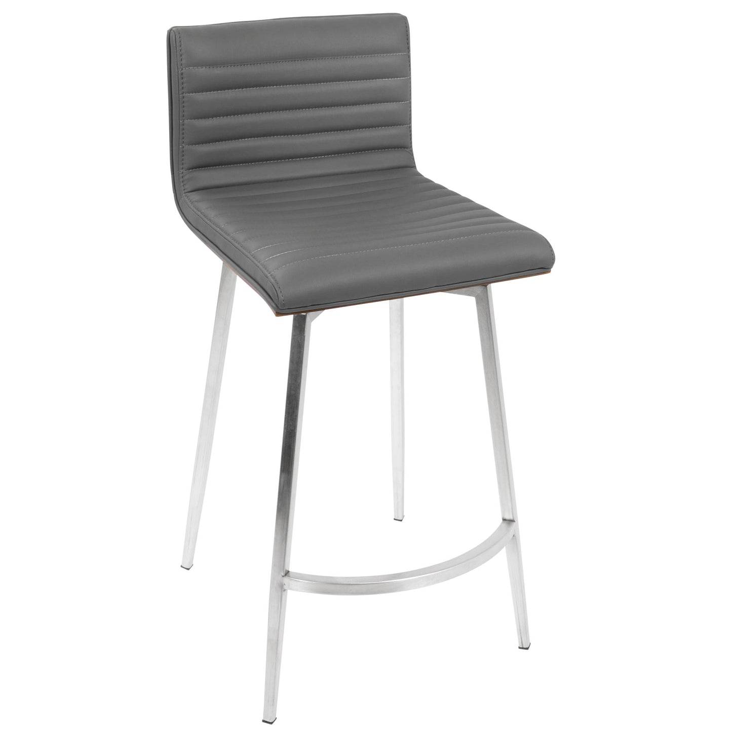 Mason - 3 Piece Swivel Mid Century Modern Counter Height Dining Set With Adjustable Table