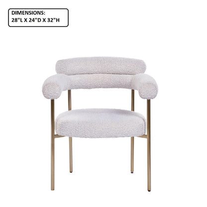 Dining Chairs With Armrests (Set of 2)
