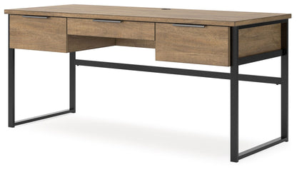 Montia - Home Office Desk - Light Brown