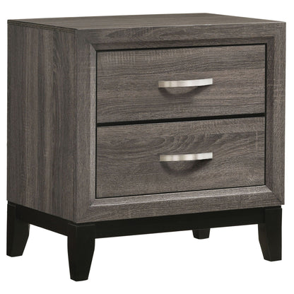 Watson Five-piece California King Bedroom Set Grey Oak