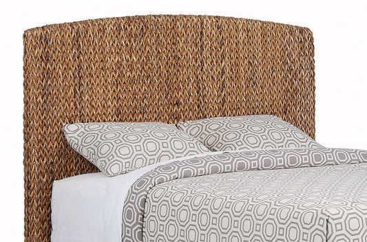 Laughton Woven Banana Leaf California King Headboard Amber