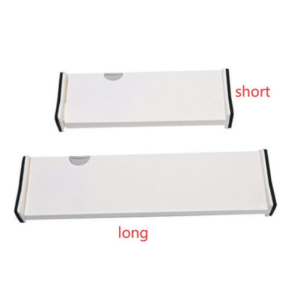 Adjustable cabinet storage box