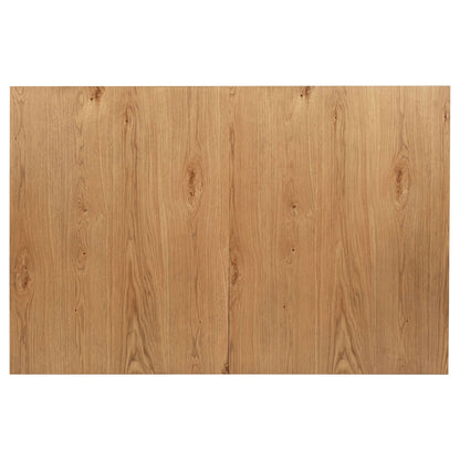 Middleton 76-inch Extension Leaf Dining Table Natural Brown