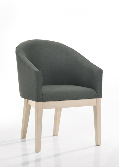 Neroli - Barrel Accent Chair (Set of 2) - Gray
