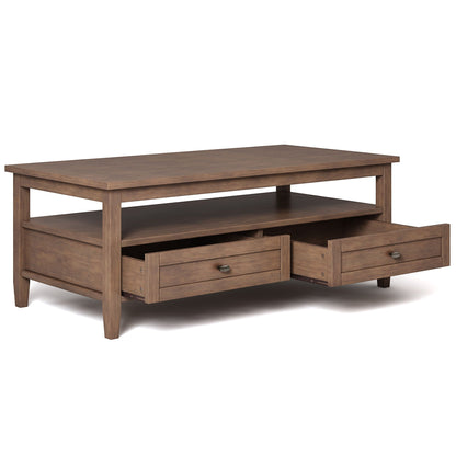 Warm Shaker - Coffee Table With Functional Storage