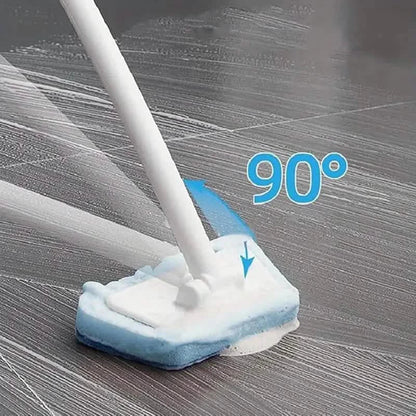 7-Piece Set: Detachable Cleaning Brush with 7 Sponges for Bathtub, Tile, Floor & Window