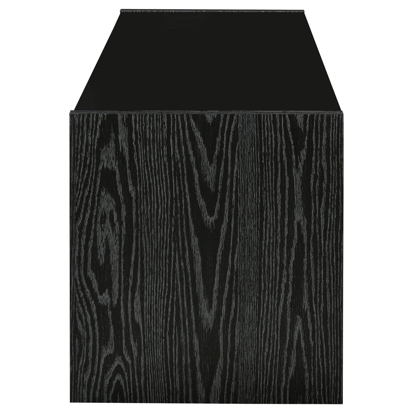 Alton 3-drawer Engineered Wood 61-inch TV Stand Black Oak