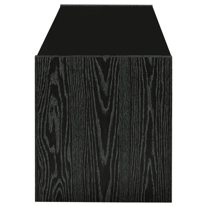 Alton 3-drawer Engineered Wood 61-inch TV Stand Black Oak