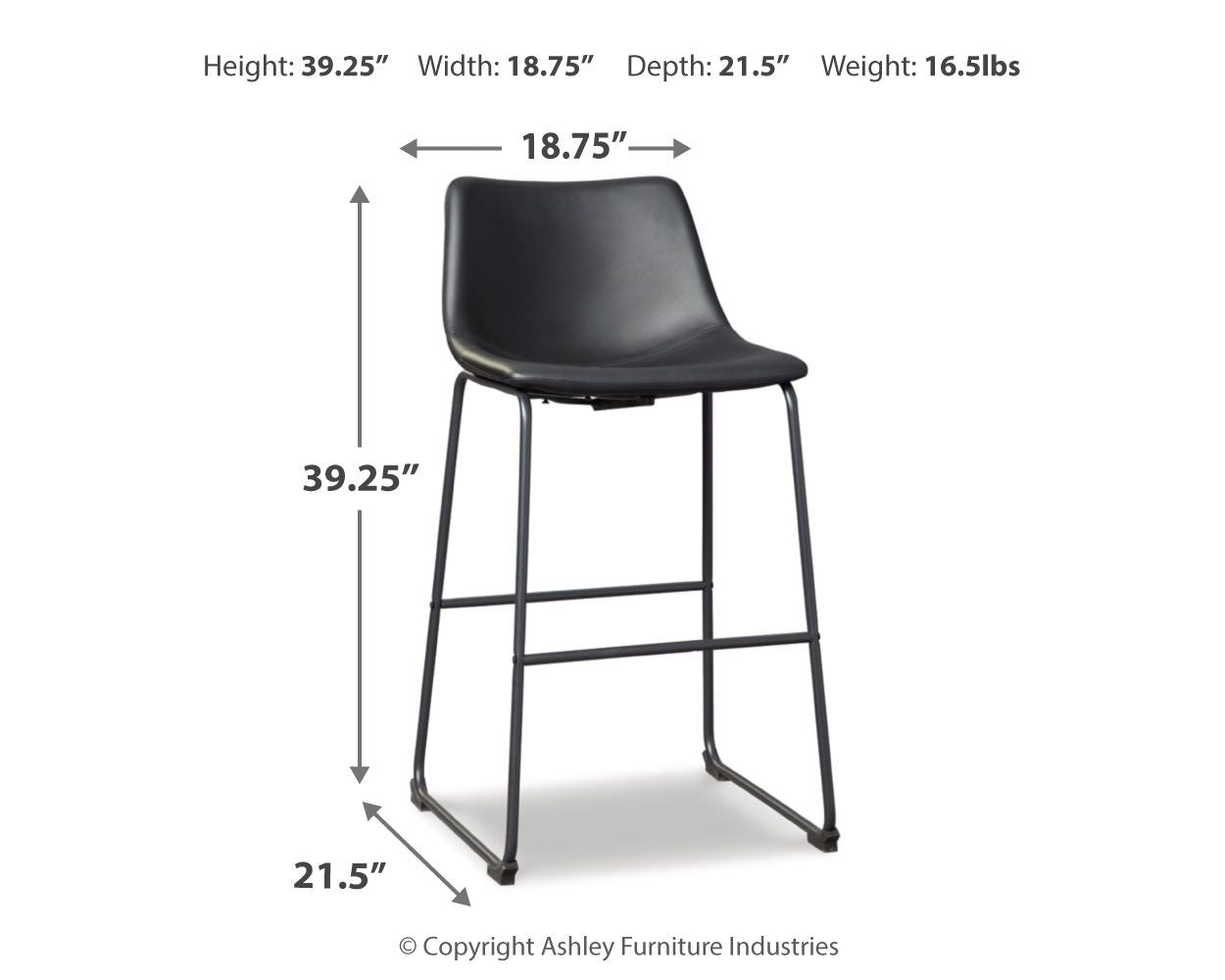 Centiar - Upholstered Barstool (Set of 2)