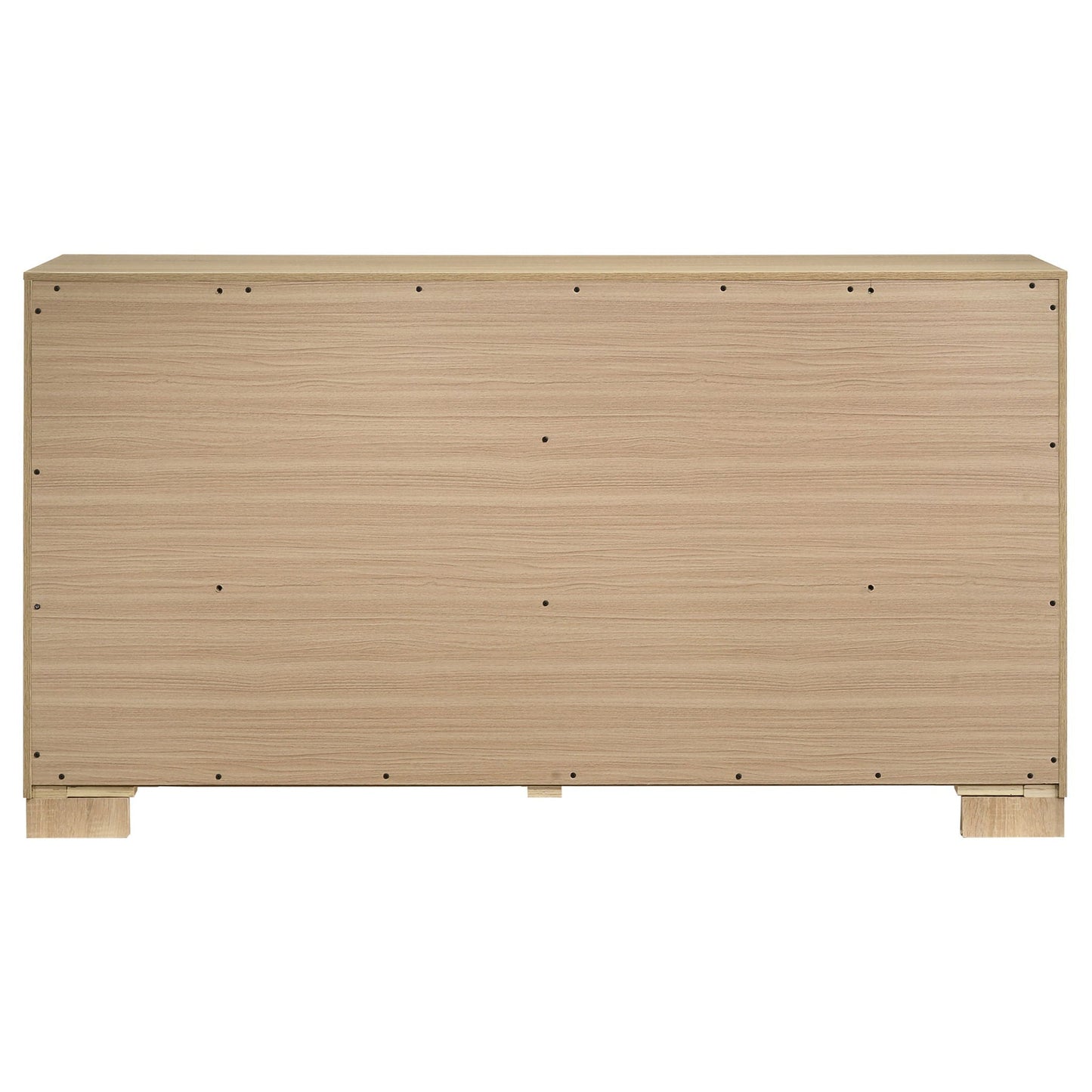 Arielle 6-drawer Bedroom Dresser Cabinet Light Oak