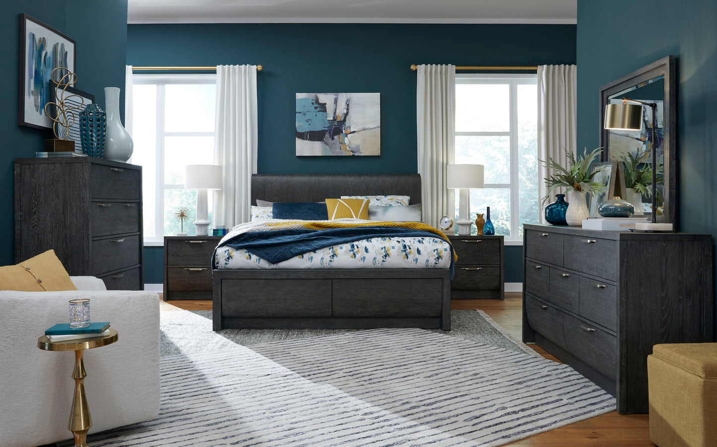 Kinsley - Drawer Chest - Black Heron