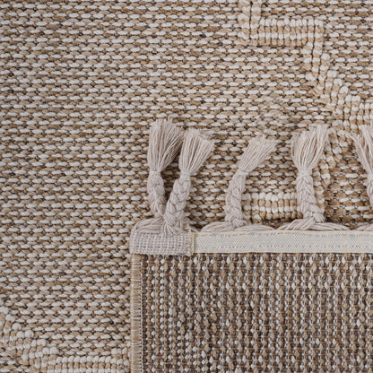 Guros - 6' X 9' Trellis Indoor / Outdoor Area Rug - Cream