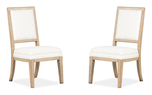 Coventry - Upholstered Side Chair (Set of 2) - Honey Maple
