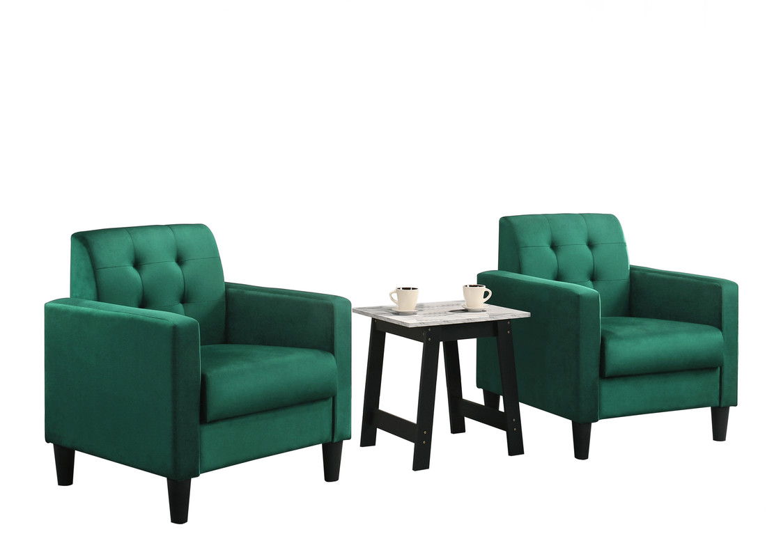 Hale - Armchairs And End Table Living Room (Set of 3)