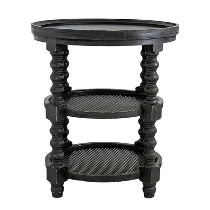 Round 3 Tiered Side Tabel, End Tabel For Lving Room Bedroom Entryway