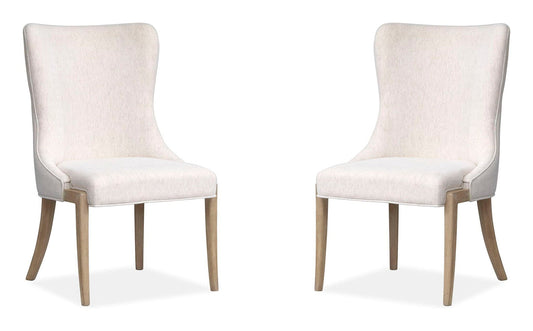 Sunset Cove - Upholstered Host Chair (Set of 2) - Sanibel Brown