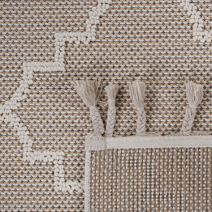 Guros - 6' X 9' Trellis Indoor / Outdoor Area Rug - Ivory