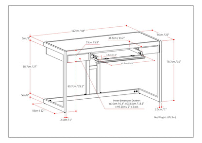 Erina - Handcrafted Desk