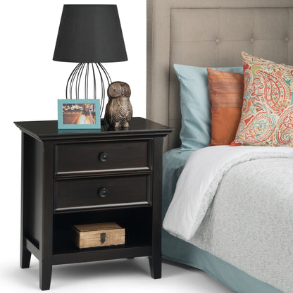 Amherst - Bedside Table, Handcrafted