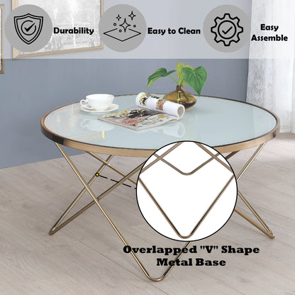 Valora - Glass Coffee Table