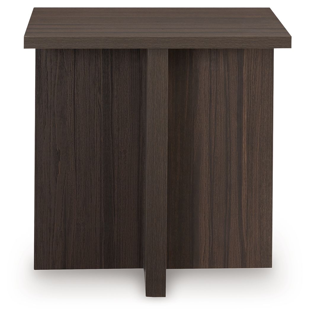Zendex - Occasional Table Set (Set of 2) - Brown