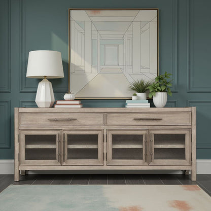 Cypress Lane - TV Stand Console - White Oak