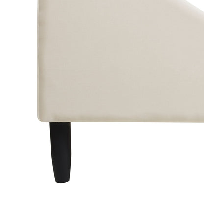 Aspen - Vertical Tufted Modern Headboard Platform Bed Set