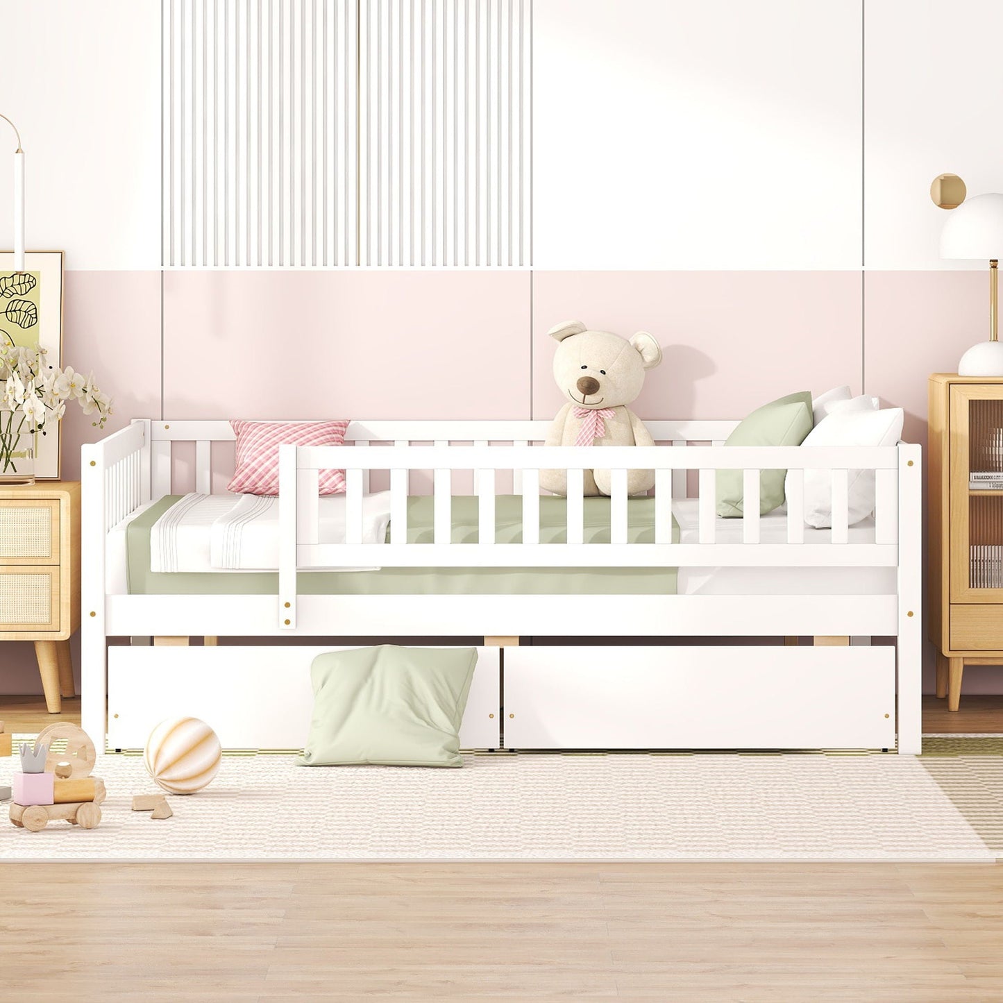 Multi Functional Wooden Daybed Bed