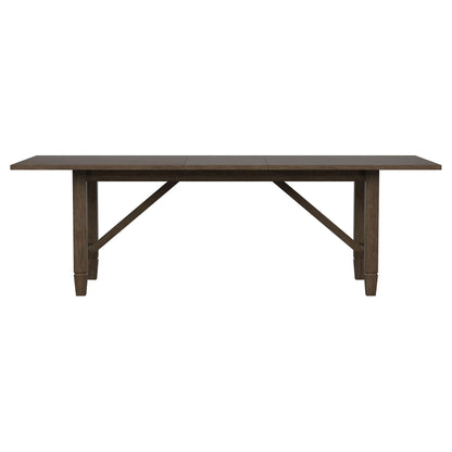 Matisse 9-piece Rectangular Dining Table Set Light Brown