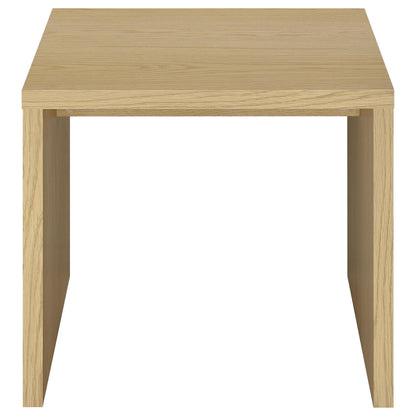 Canoga 3-piece Lift Top Cocktail Coffee Table Set Light Oak