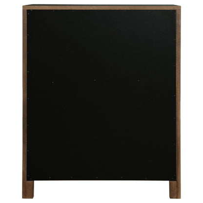 Maderia 5-drawer Chest of Drawers Walnut