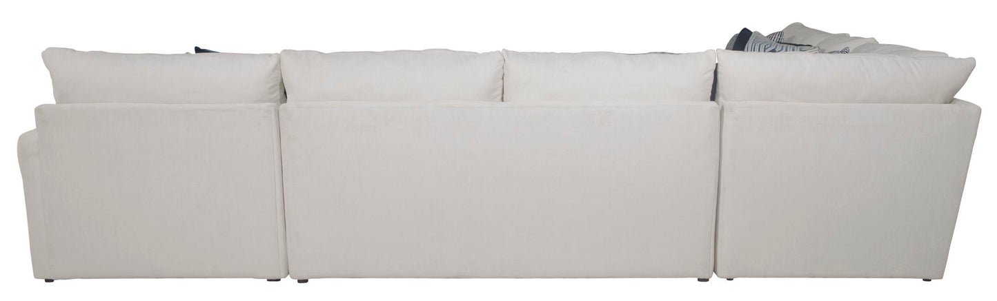 Polaris - Sectional With Comfort Coil Seating And Accent Pillows Included
