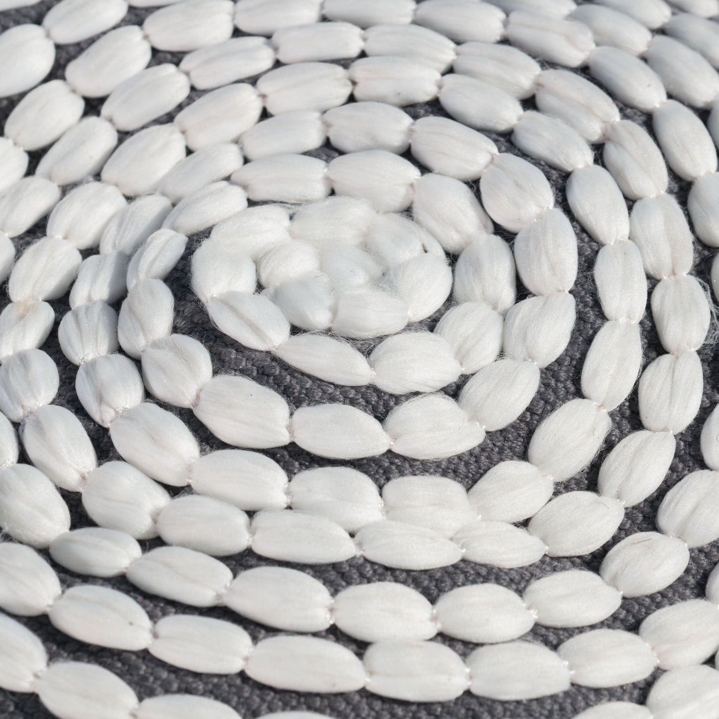 River - Handcrafted Cylindrical Pouf Water Resistant Fabric