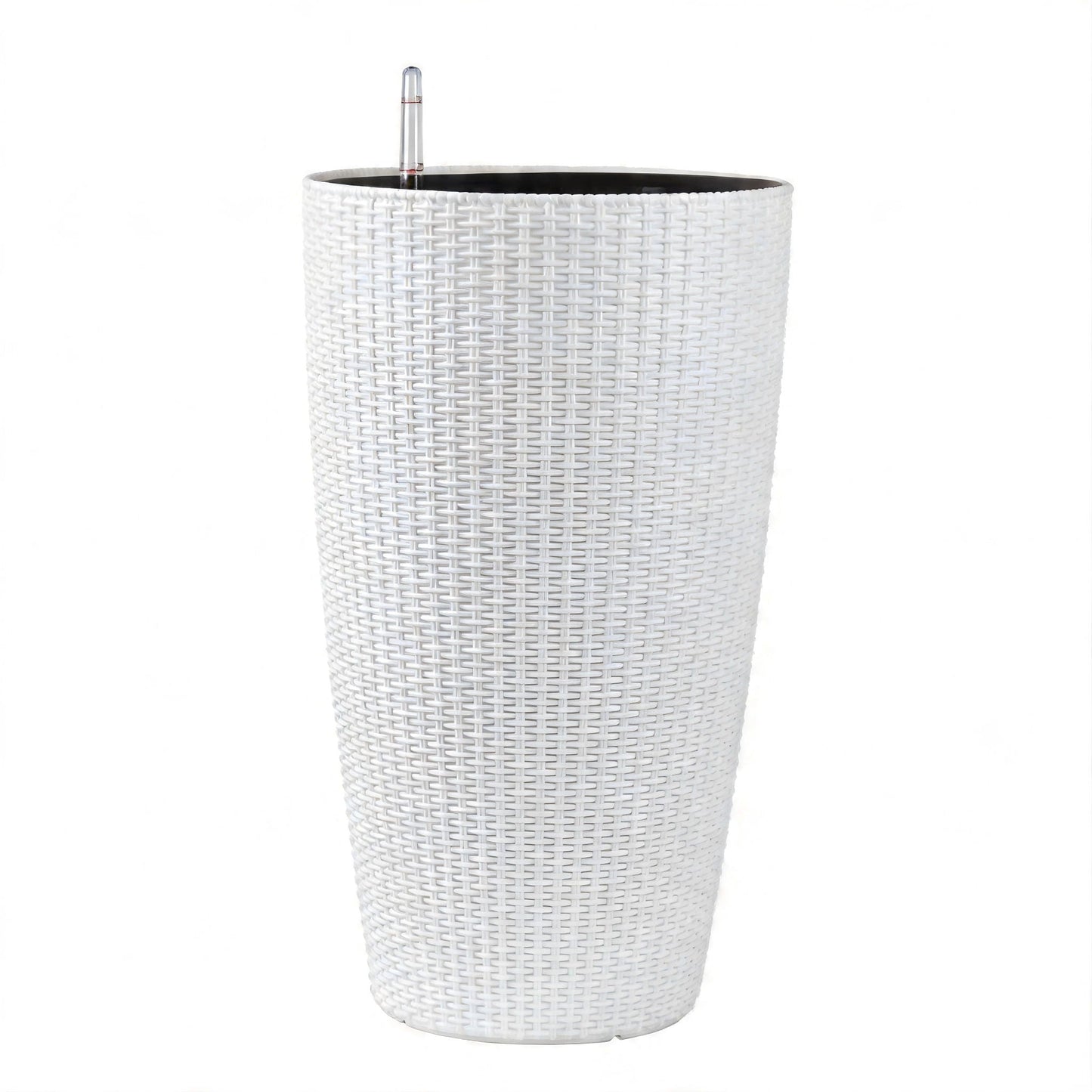 Tall Planters Set With Water Level Monitor And Auto Watering