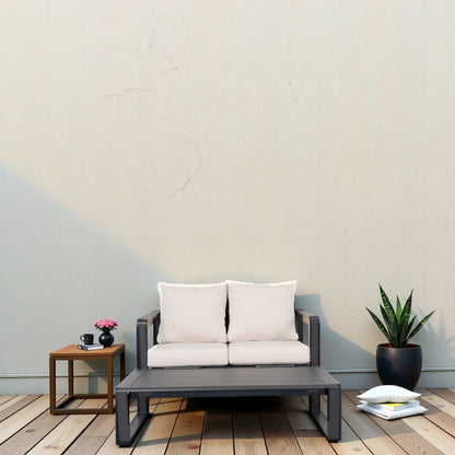 Sofa With Rectangular Coffee Table
