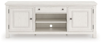 Robbinsdale - Extra Large TV Stand - Antique White