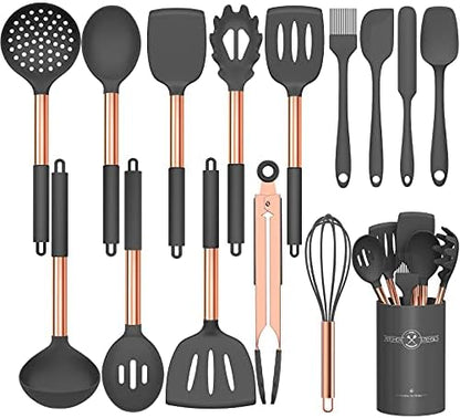 Stainless Steel Kitchen Cooking Utensil Set 15 pcs