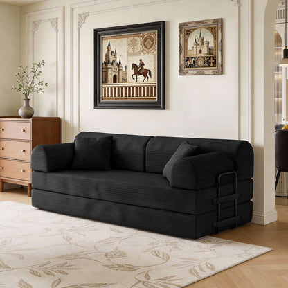 Convertible Sleeper Sofa Bed, Floor Lounge Couch For Living Room