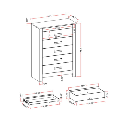 Lorenzo - Chest With Hidden Jewelry Compartment And Bar Handle - Silver