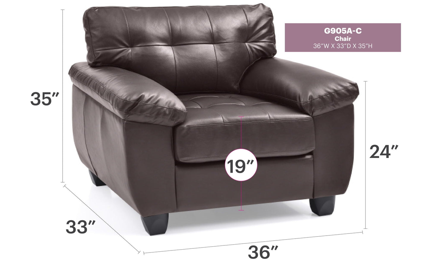 Sleek And Comfortable Accent Chair