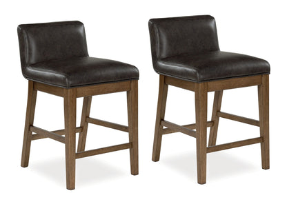 Cabalynn - Rectangular Dining Room Counter Table Set